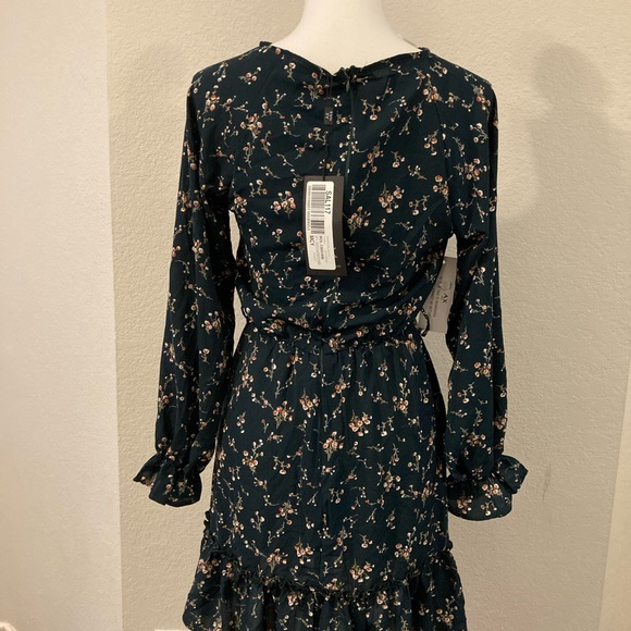 AX Paris Ruffle Hem Dress - Picture 2 of 3